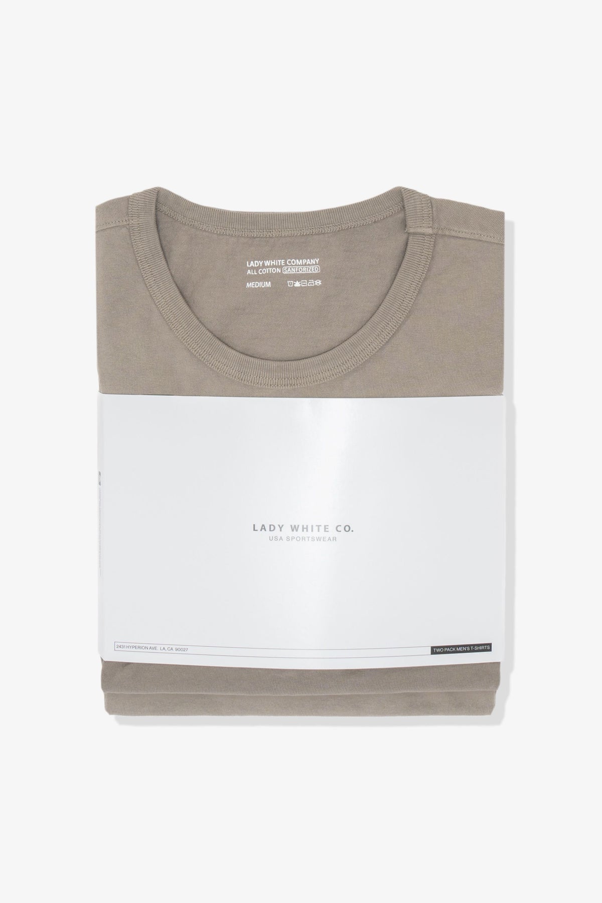 OUR T-SHIRT 2-PACK - ANVIL GREY