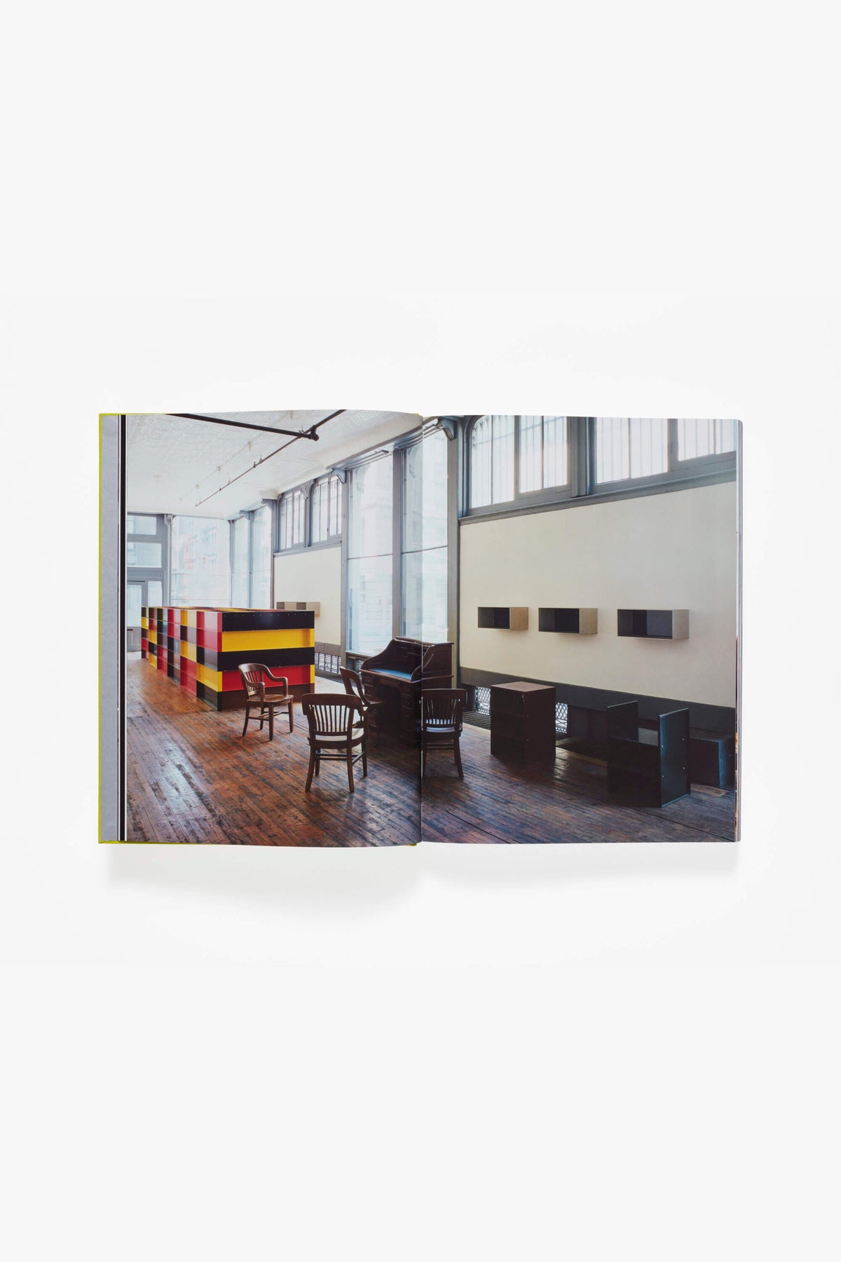 Spread of “Donald Judd: Spaces”