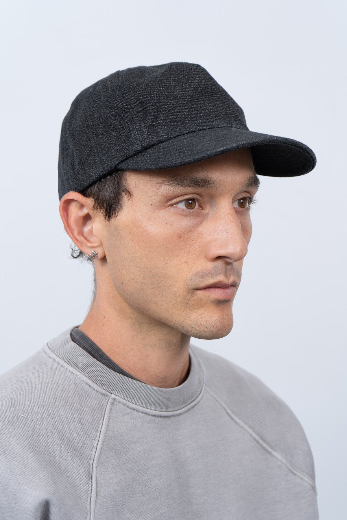 HEAVY TWILL CAP - BLACK