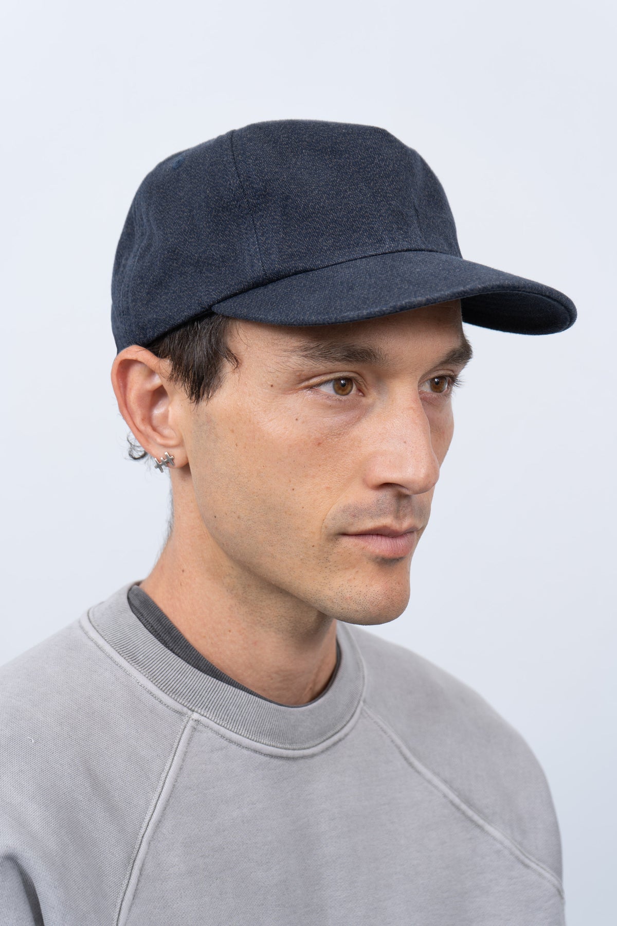 HEAVY TWILL CAP - NAVY