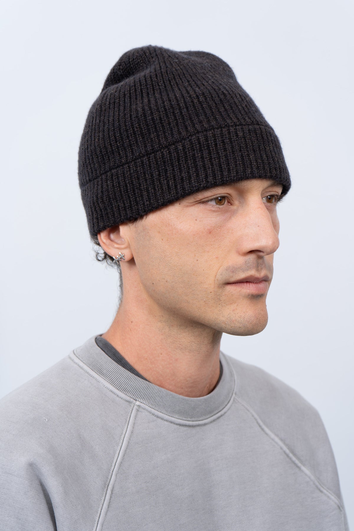 BUMP BEANIE - BROWN MELANGE