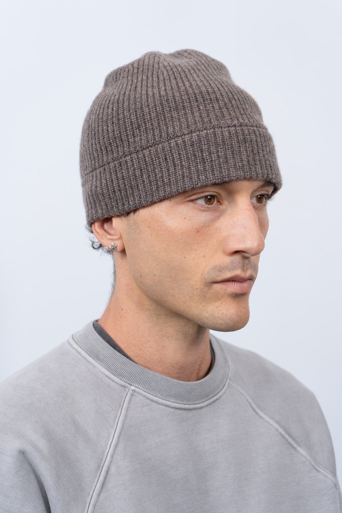 BUMP BEANIE - TAUPE MELANGE