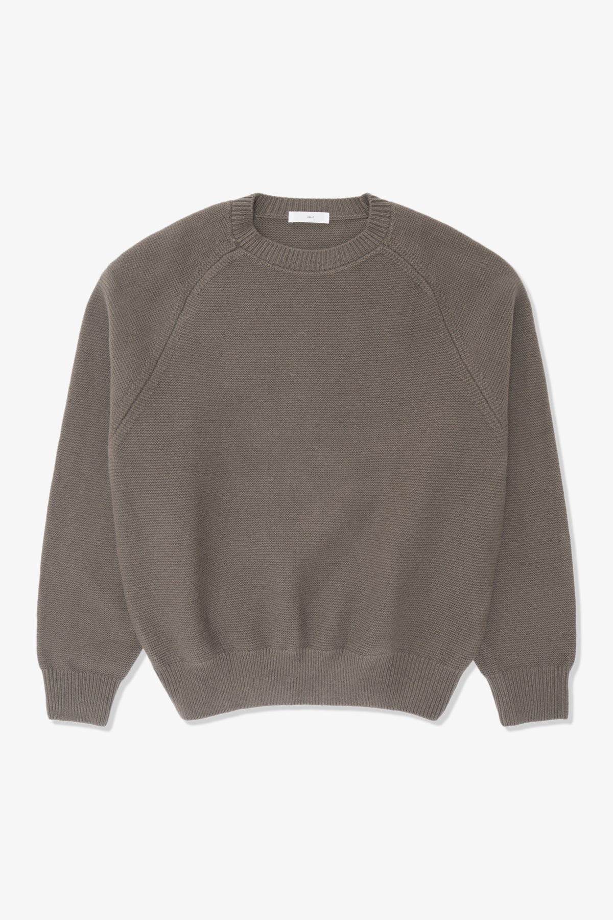 RAGLAN LINK SWEATER - CLAY