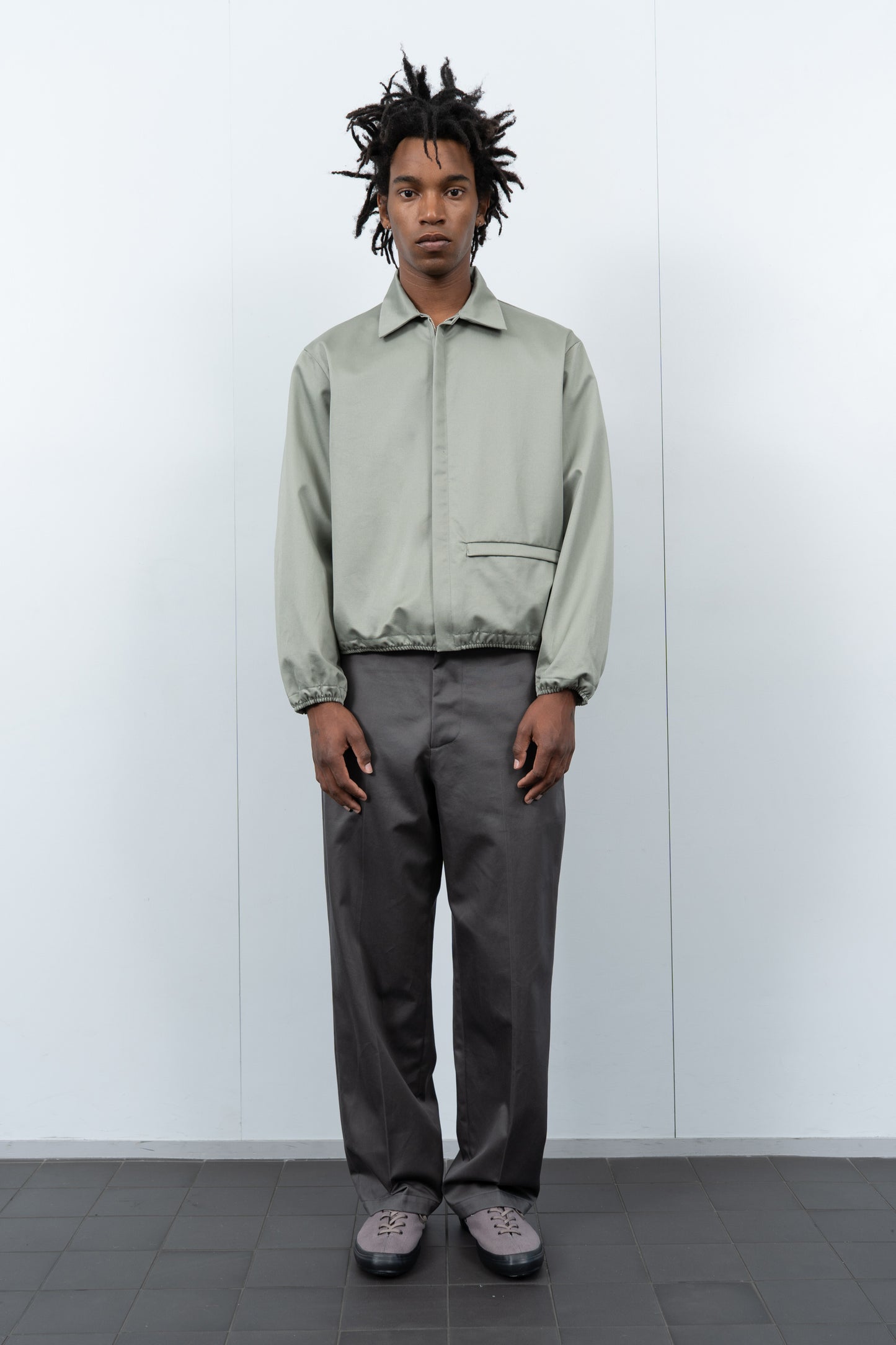 POINT JACKET - SAGE