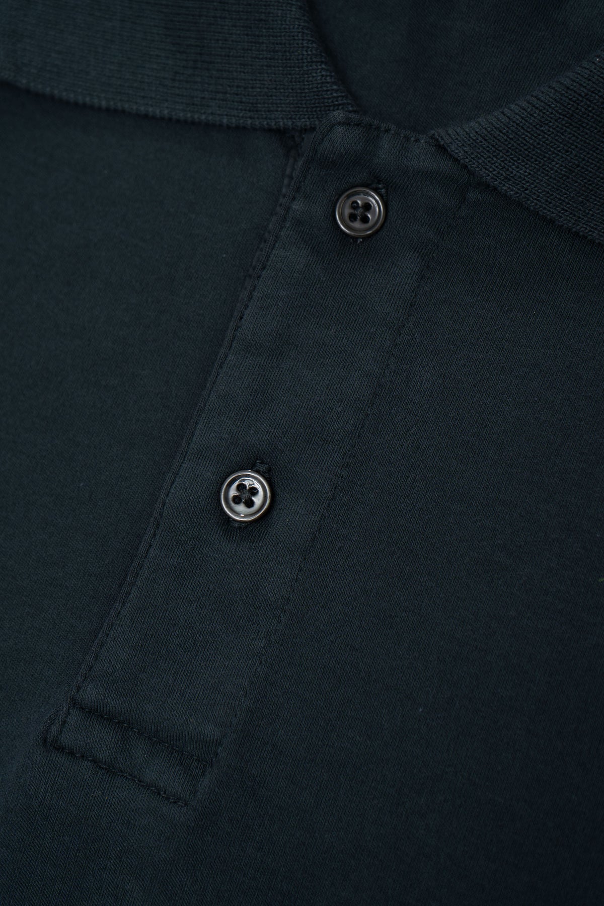 TWO BUTTON POLO - ABYSS