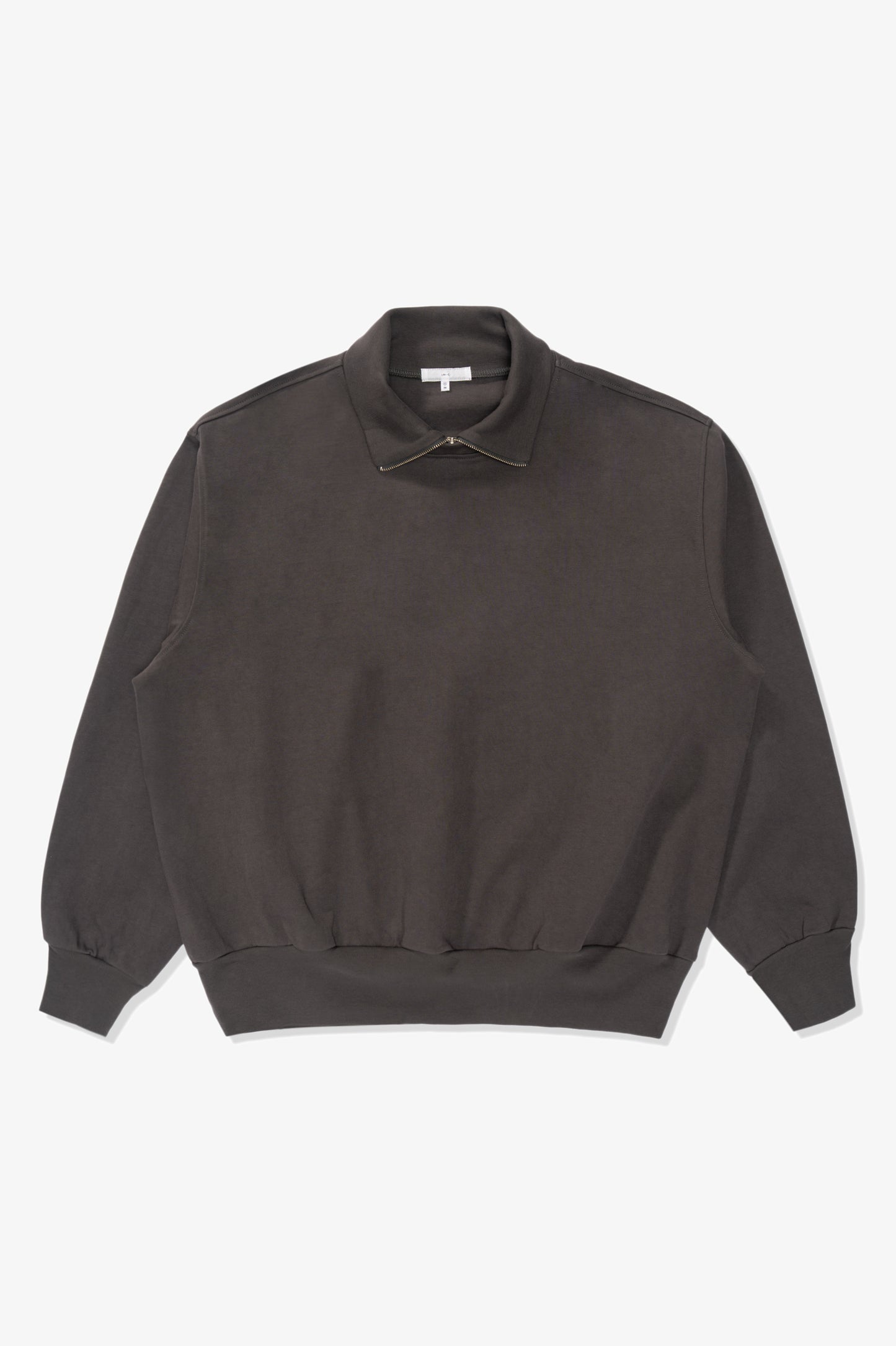 LAYERED 1/4 ZIP - PEWTER