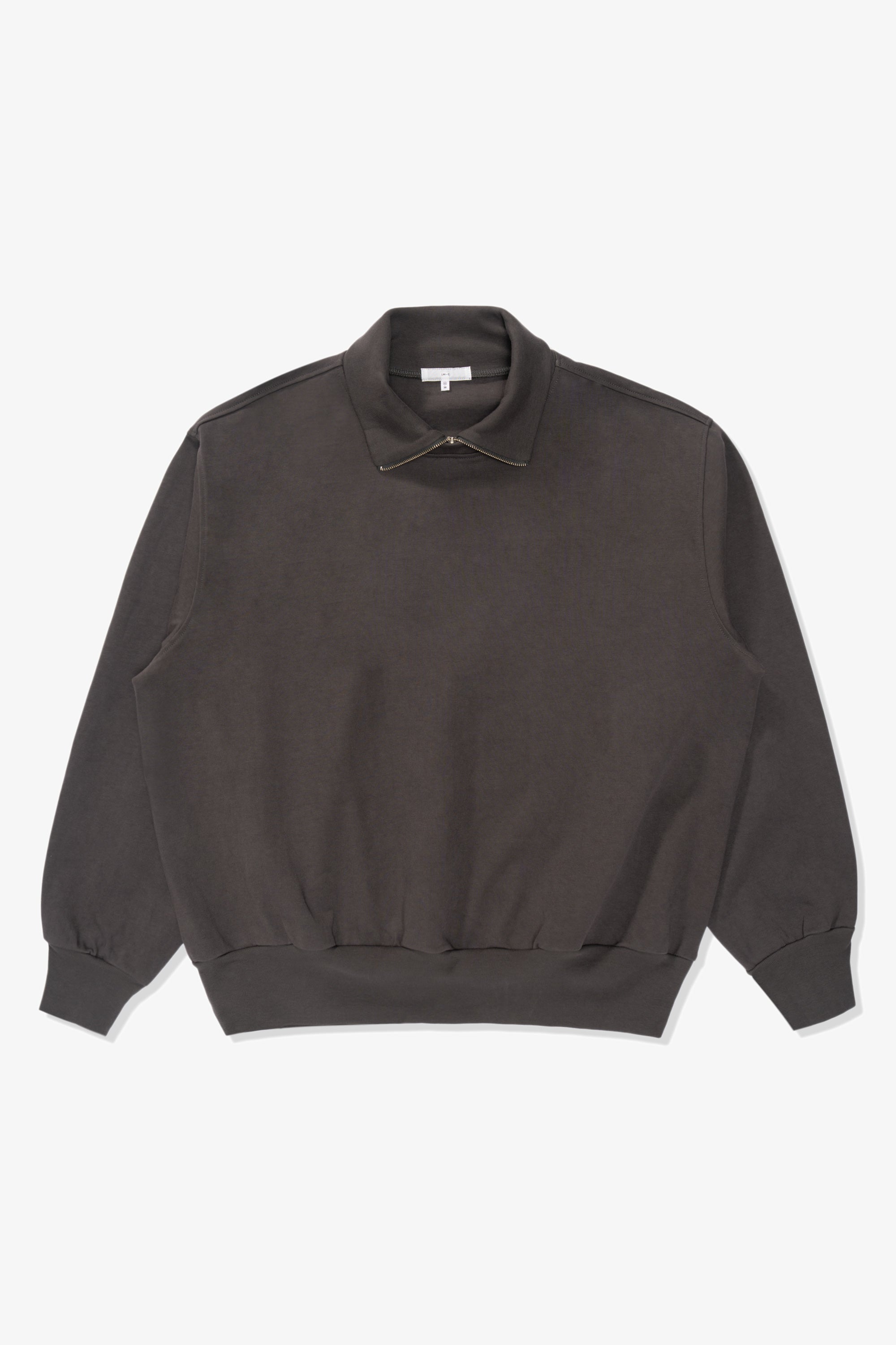 LAYERED 1/4 ZIP - PEWTER