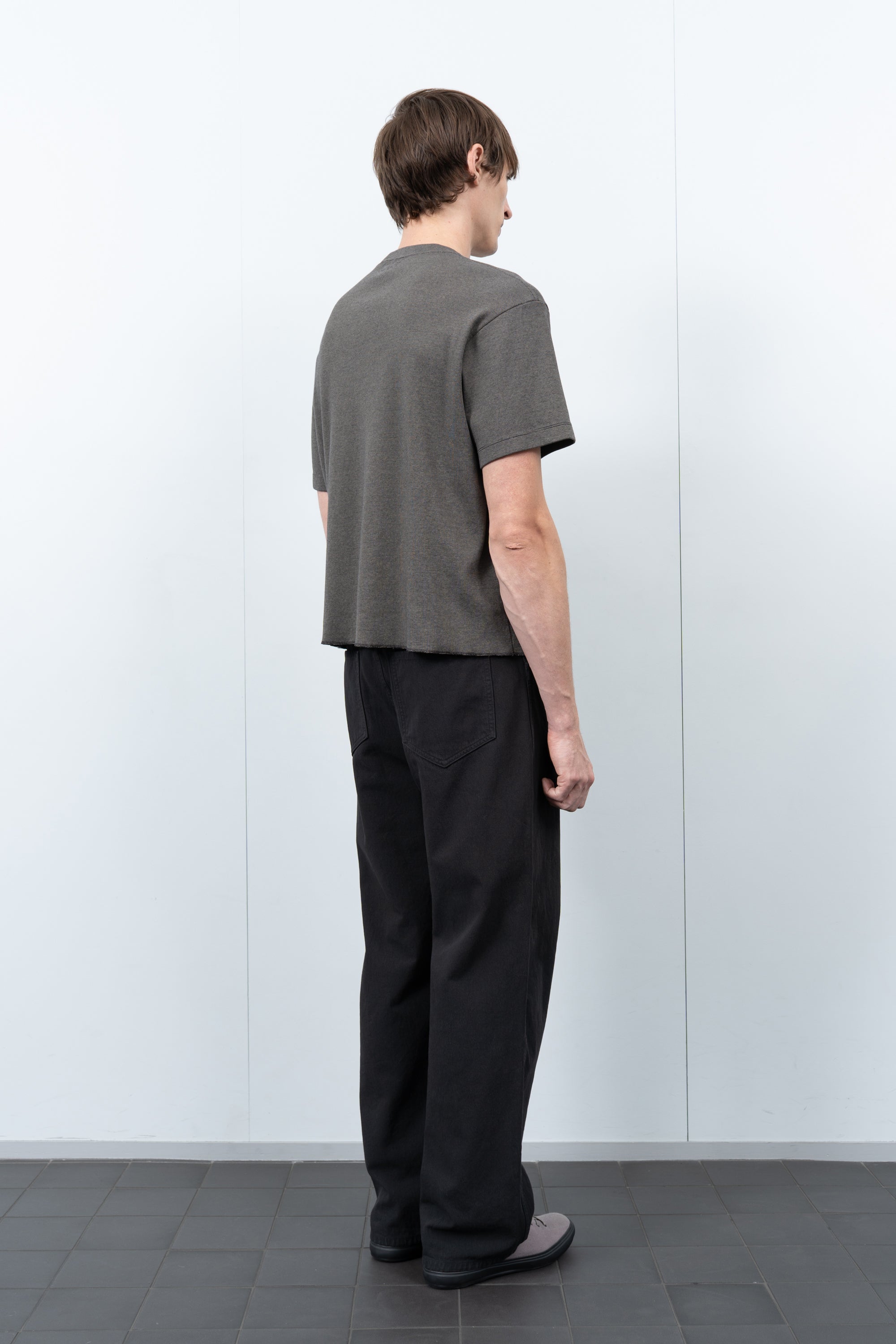 SIERRA T-SHIRT - ANVIL GREY/BLACK