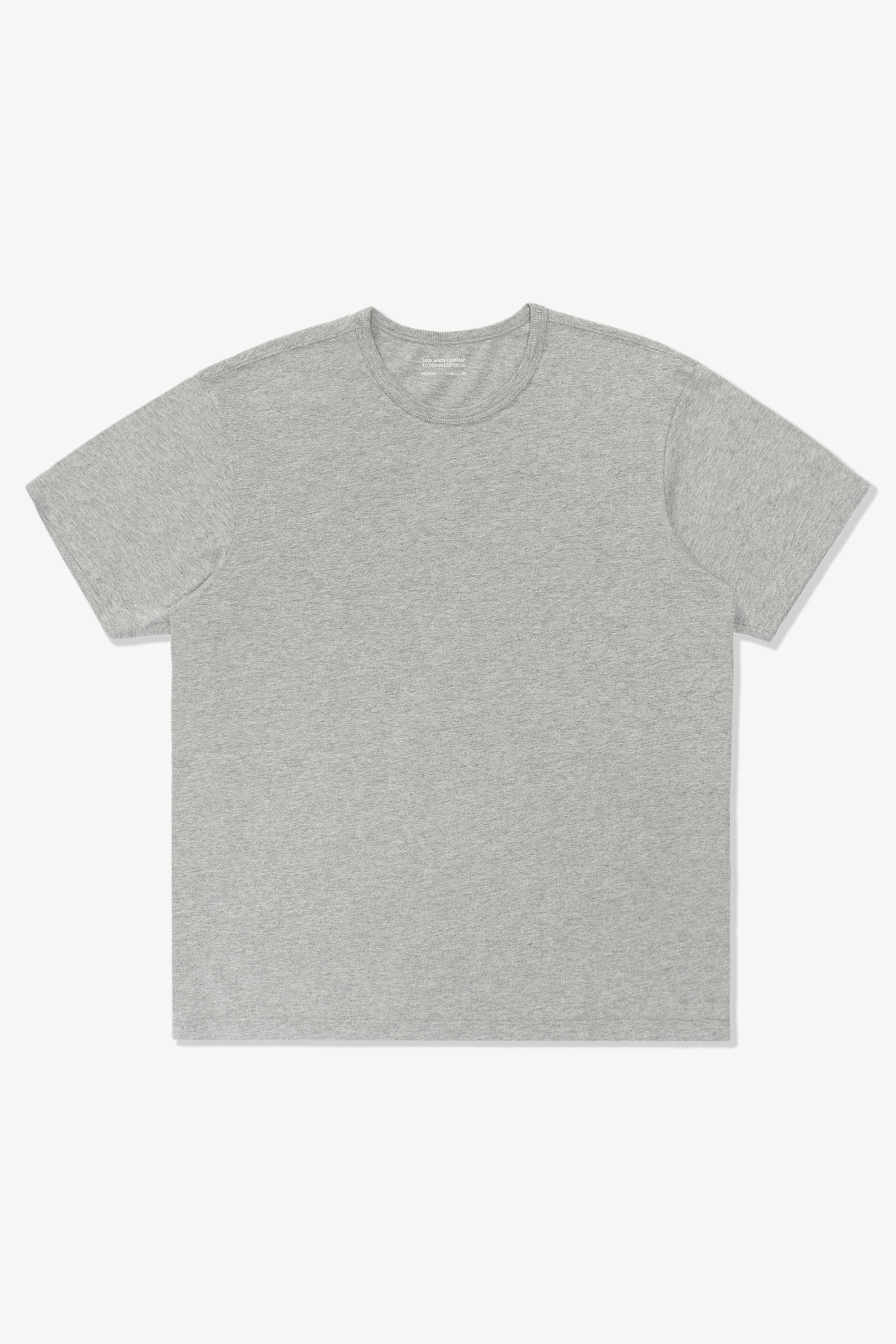 Overhead flat-lay of LW101 Our T-shirt, single