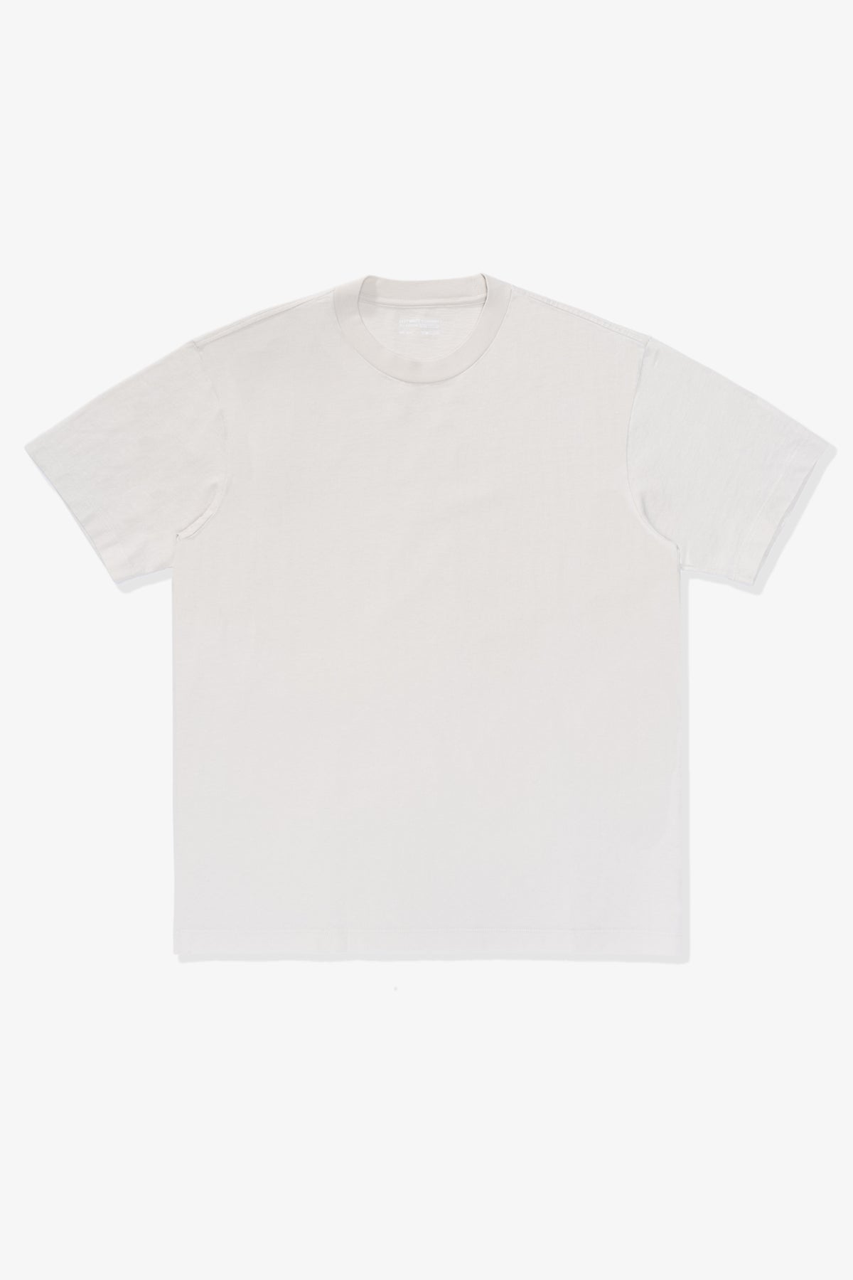 Front-facing flat overview of LW102 Municipal T-shirt in Off White
