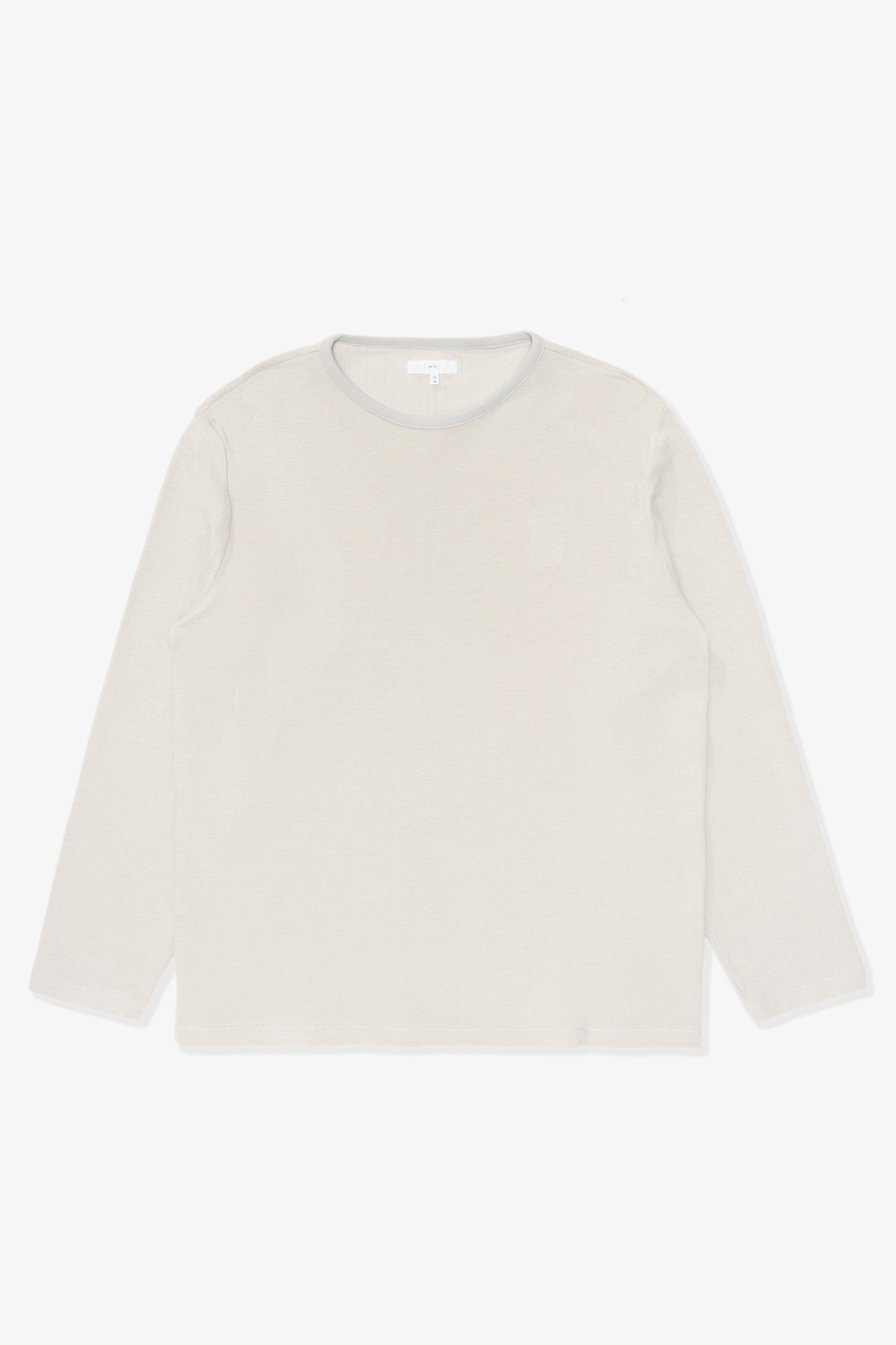 Overhead lay-flat image of LW777CL Double Knit Sweater