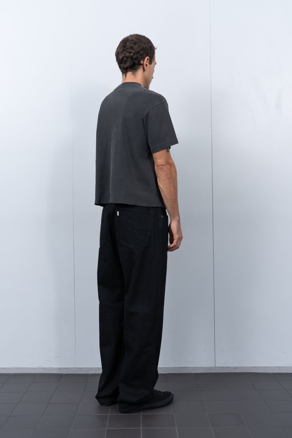 CLASSIC JEANS WIDE - BLACK
