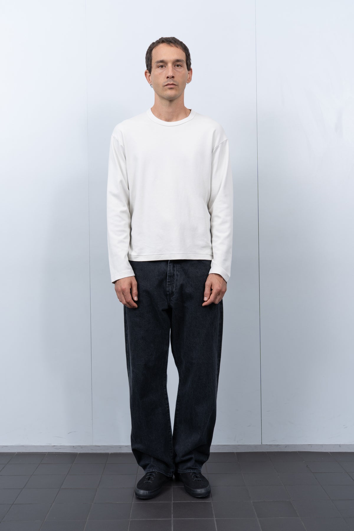 CLASSIC JEANS WIDE - FADED BLACK