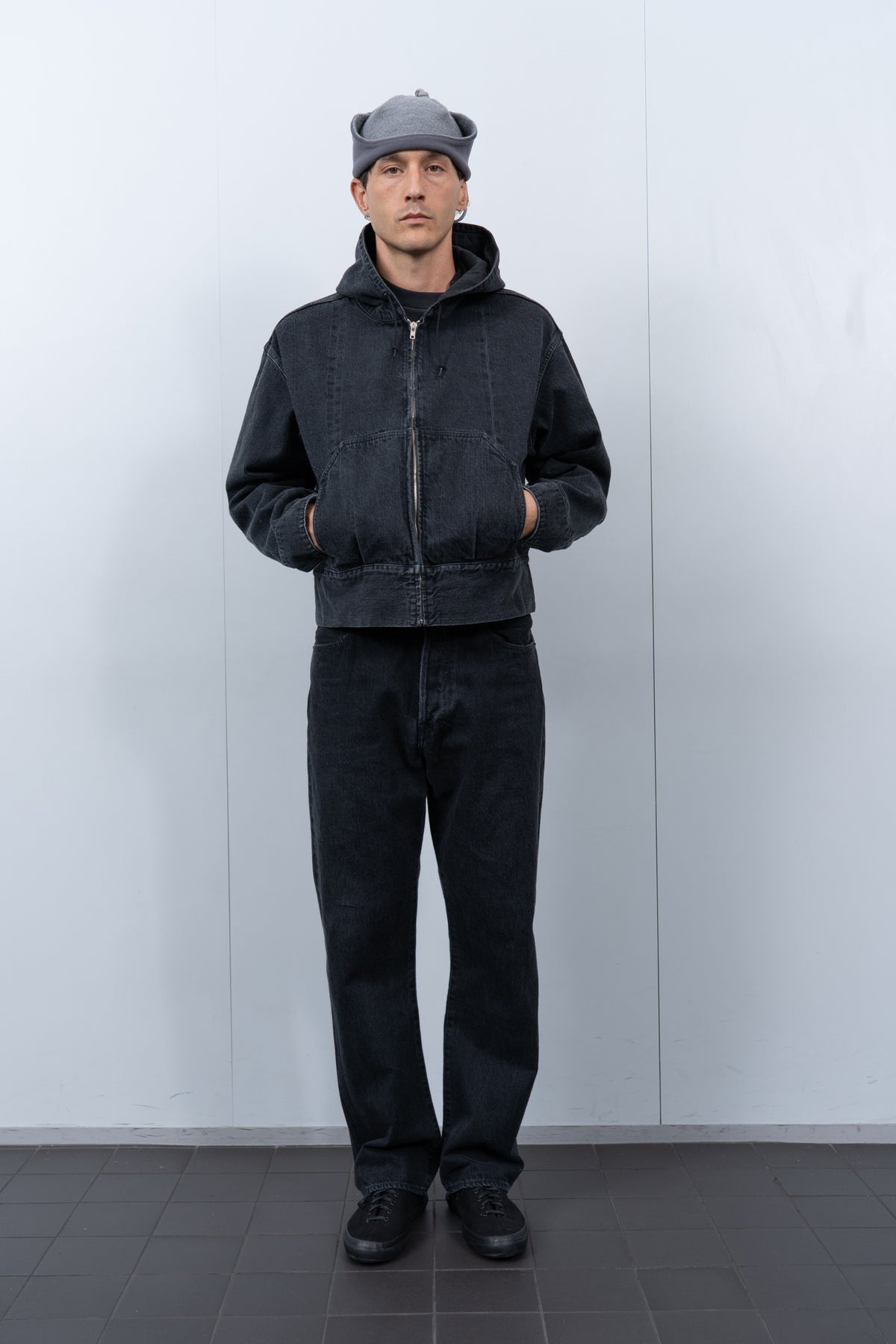 CLASSIC JEANS REGULAR - FADED BLACK